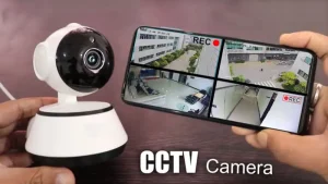 how to connect wireless cctv camera to mobile phone